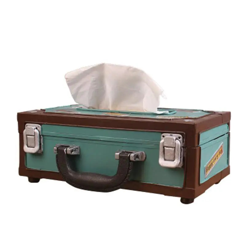 π Retro Radio-Shaped Tissue Box β Tissue and Napkin Holder for Home, Bar, or Office
