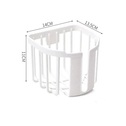 Wall-Mounted Toilet Paper Holder – No Drilling, Easy Installation