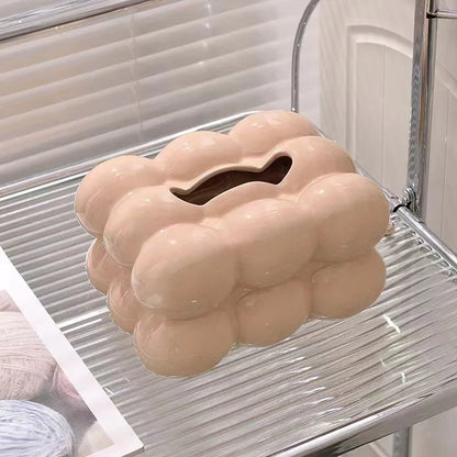 🌸 Ceramic Tissue Box with Drawer – Napkin and Paper Towel Organizer 🌸
