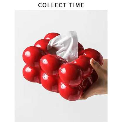 🌸 Ceramic Tissue Box with Drawer – Napkin and Paper Towel Organizer 🌸