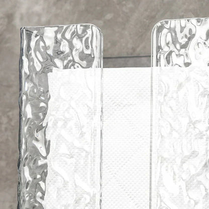 ❄️ Toilet Paper Holder – ✨ Wall-Mounted Acrylic Holder in "Ice" Style