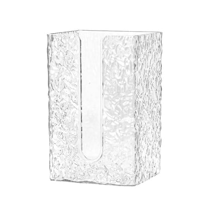 ❄️ Toilet Paper Holder – ✨ Wall-Mounted Acrylic Holder in "Ice" Style